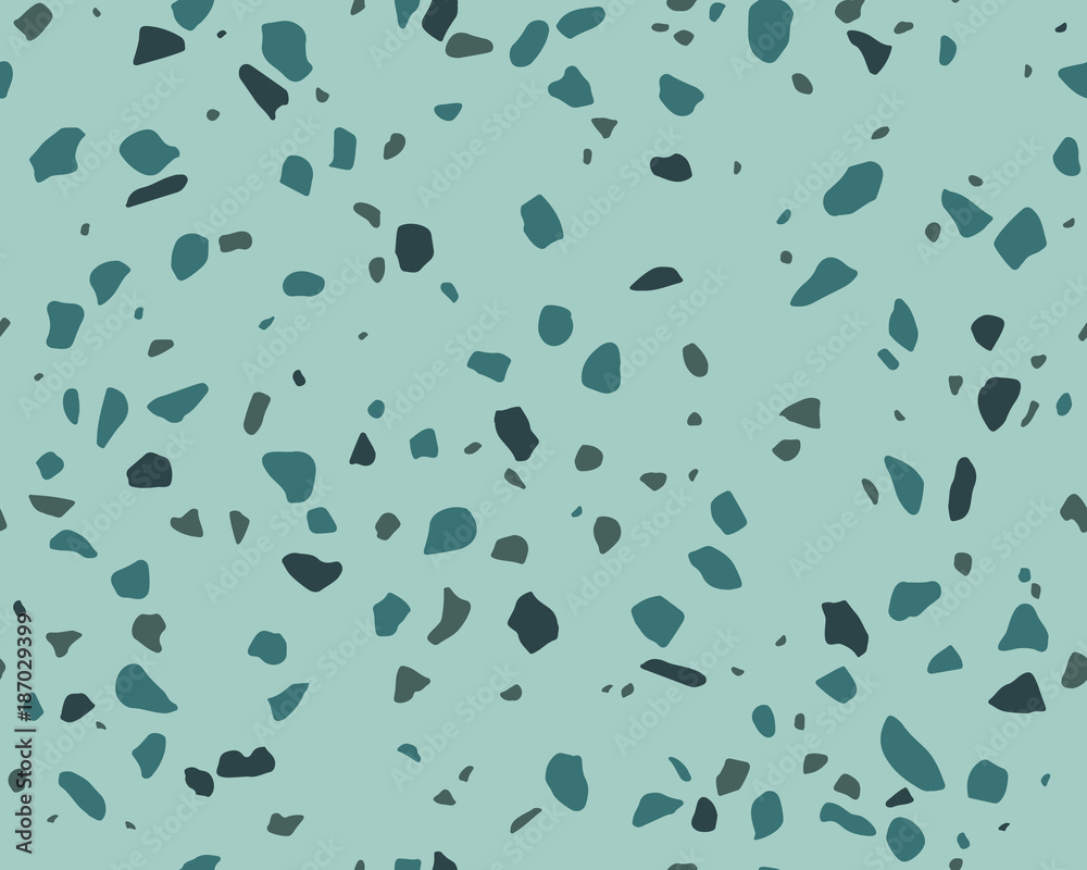 Terrazzo Pattern. Endless Background. Terrazzo Pattern. Endless Background.