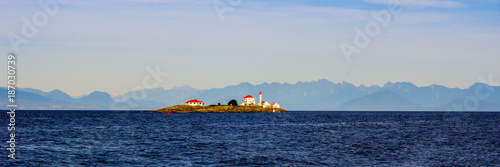 LIghthouse in the Georgia Strait photo