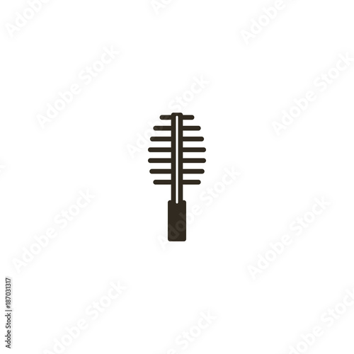comb icon. sign design