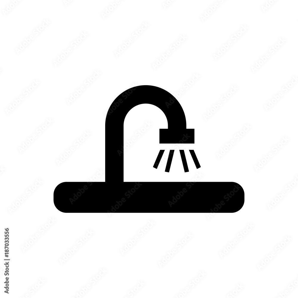 Mixer tap vector icon Mixer tap vector icon