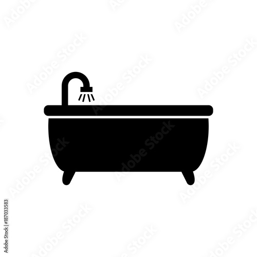tub vector icon