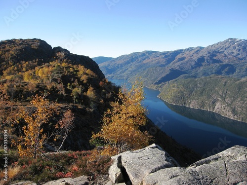 Åkrafjoren from above