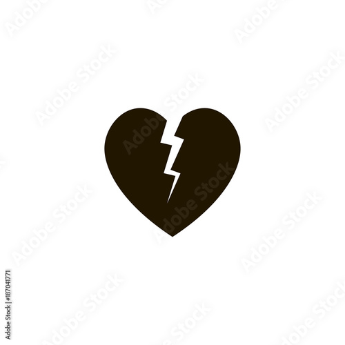 heart icon. sign design