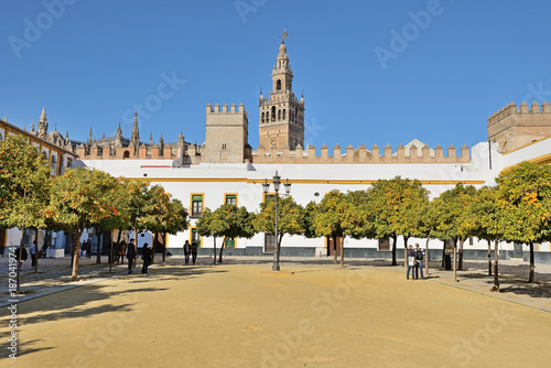 Plaza Patio de Banderas (Sevilla, Spain)