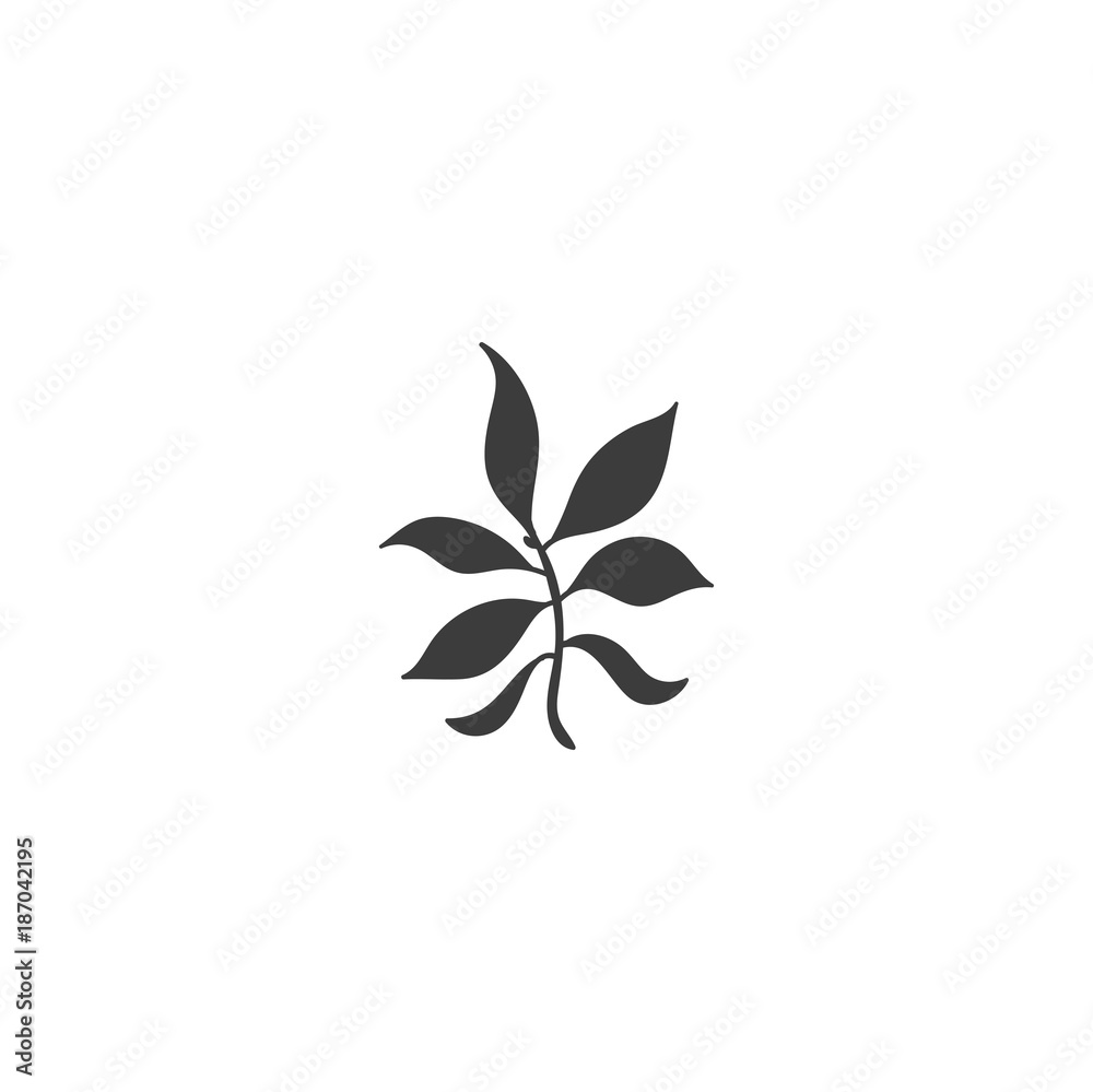 leaf icon. sign design leaf icon. sign design
