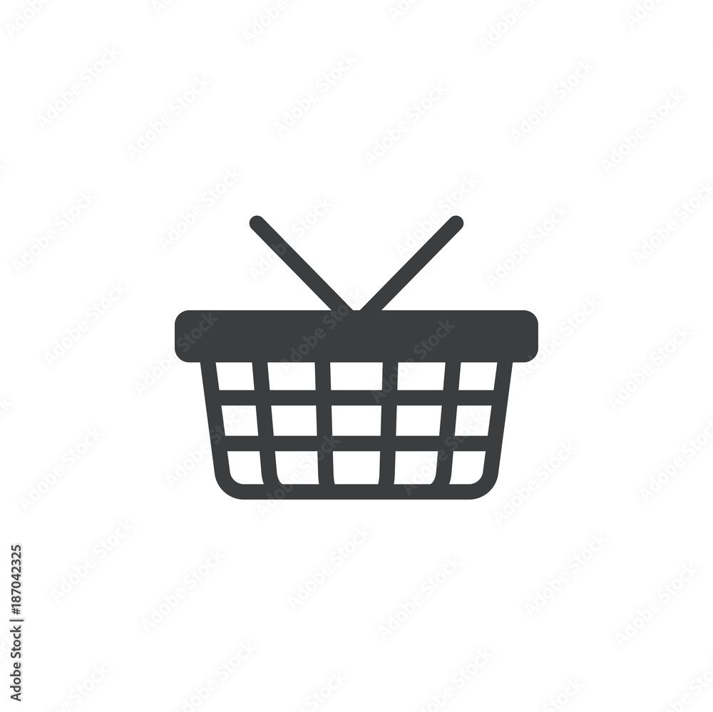 basket icon. sign design basket icon. sign design