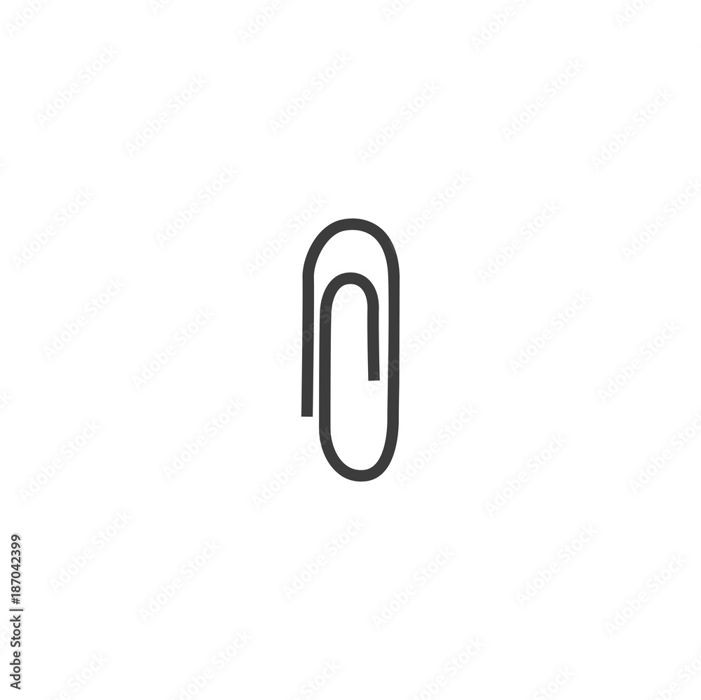 clip icon. sign design clip icon. sign design