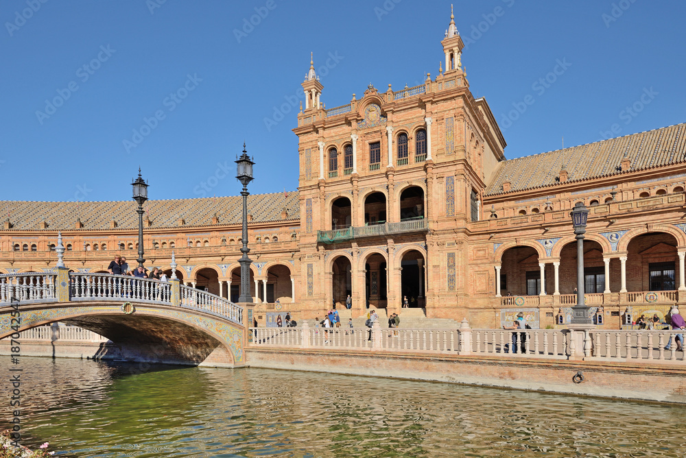 The Square of Spain, Seville, Spain