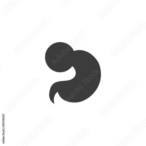 baby icon. sign design