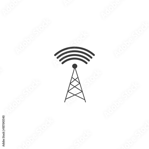 satellite icon. sign design
