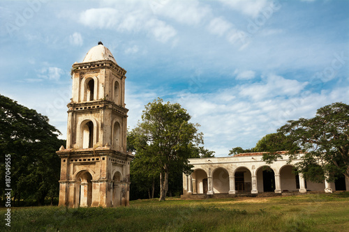 Watchtower of the slaves of the sugar fables San Isidro de los Destiladeros in Manaca Iznaca (Cuba) photo
