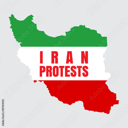 Iran Protests Illustration