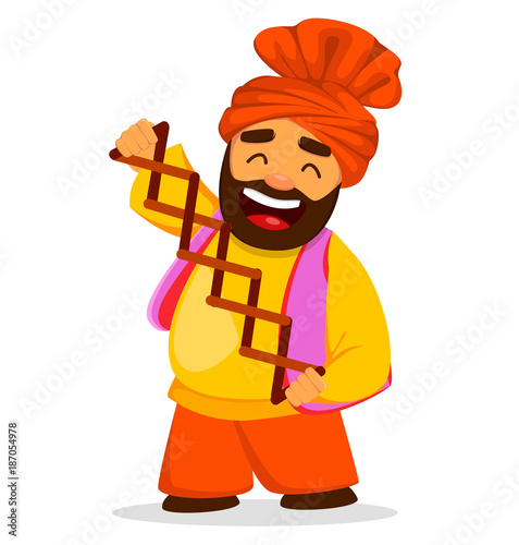 Funny Sikh man