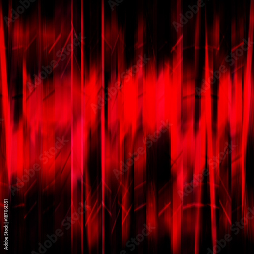 Vertical Ruby Polychrome Glossy Venetian Glass Flares - Vector Radiant Upright Murano Glass Background 