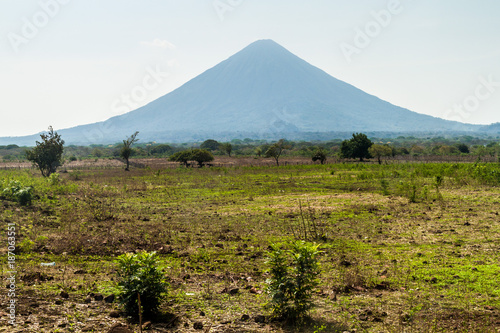 Concepcion volcano on Ometepe island  Nicaragua