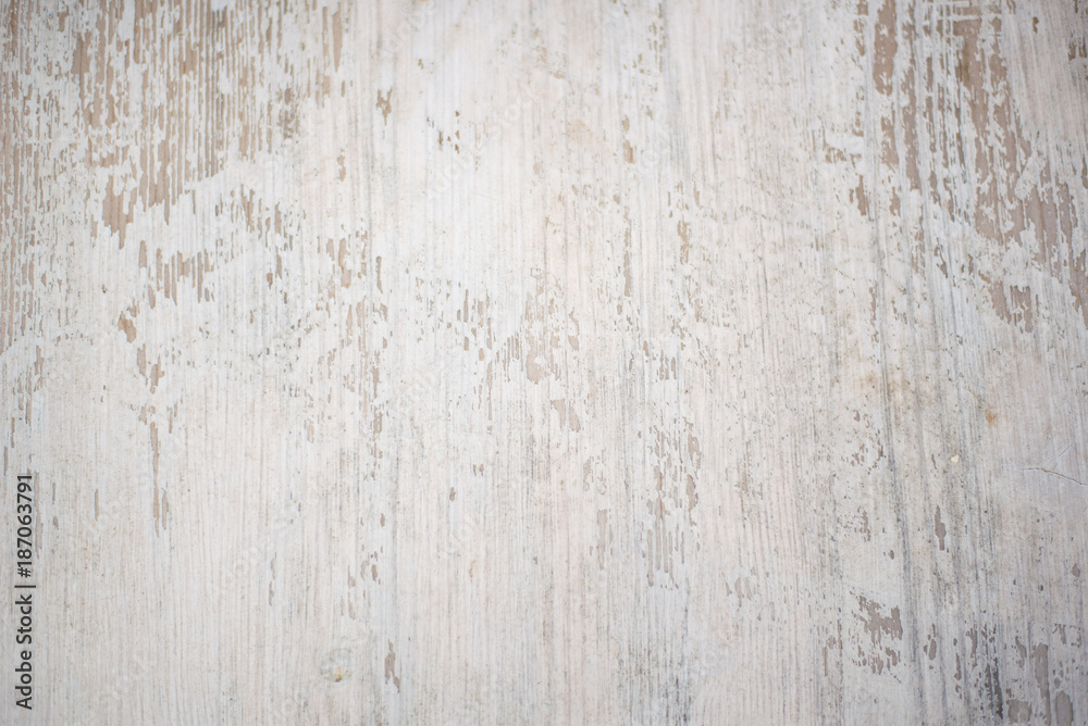 White rough wooden surface. Rustic Bacground. White rough wooden surface. Rustic Bacground.