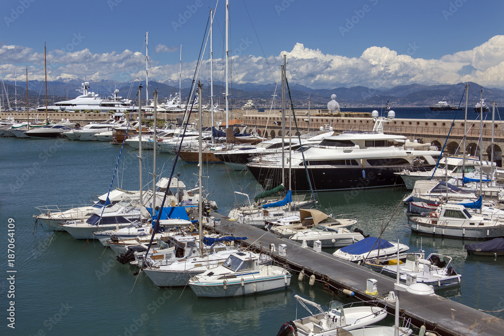 Antibes Harbor - South of France