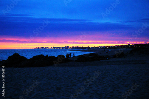 Purple Sunset, Uruguay