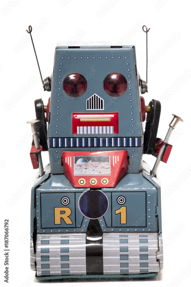 Fototapeta premium Vintage tin robot toy