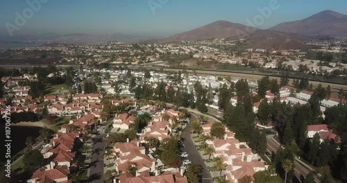 Aerial shots of East lake, Chula Vista, San Diego, CA.