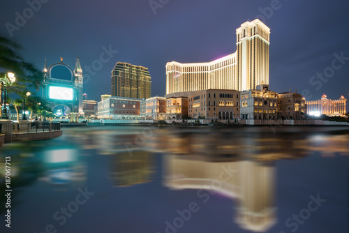 Quadro em tela The Venetian Macao Casino and Hotel in Macau (Macao) , China