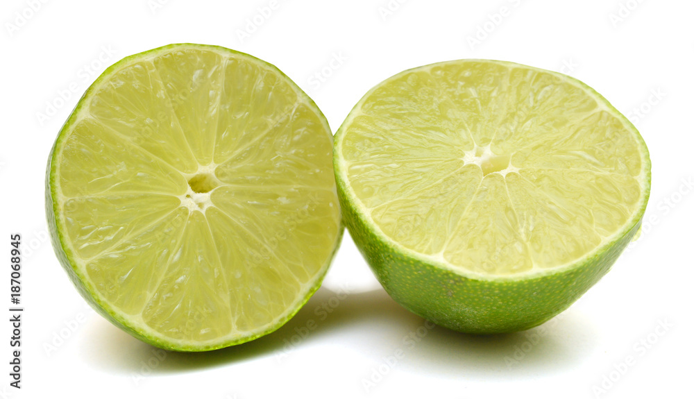 Fresh Lime isolated on white background Fresh Lime isolated on white background