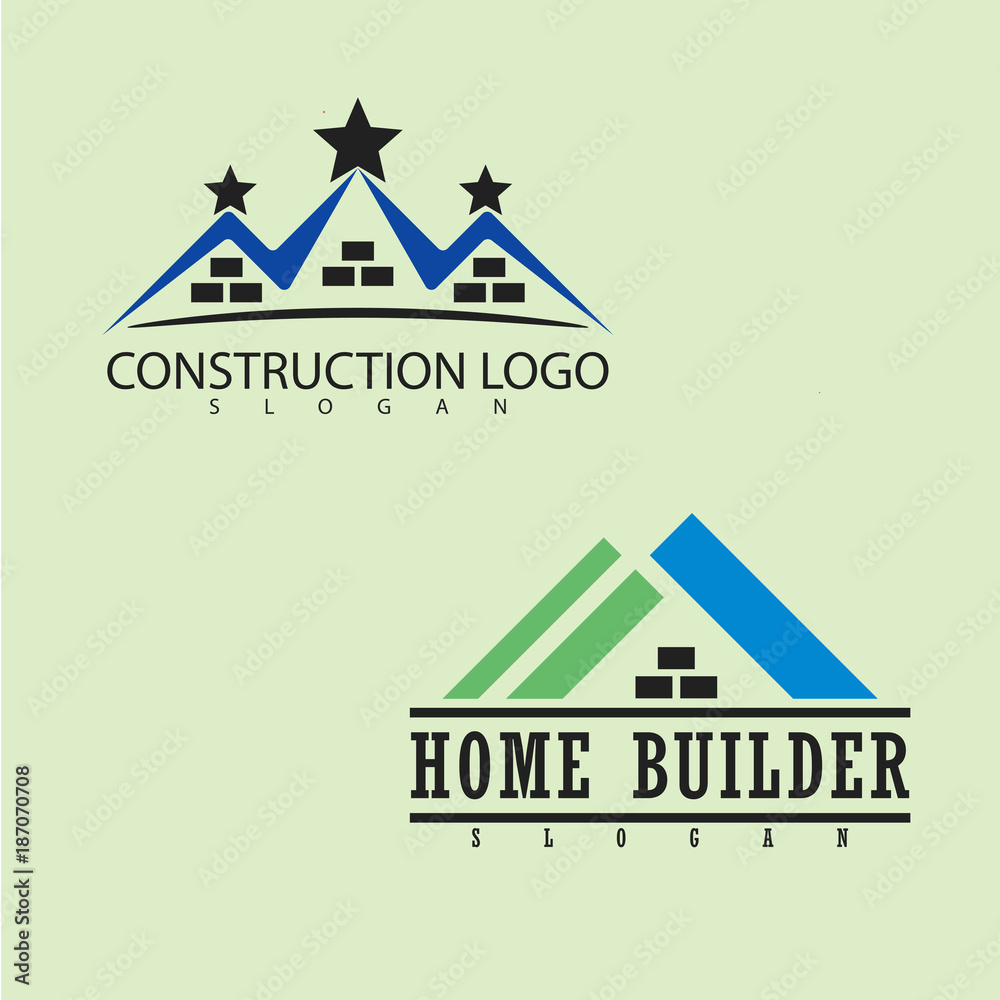 Construction Logo Design Architecture building Construction Logo Design Architecture building