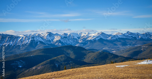 View from Prairie Mountain, Alberta
