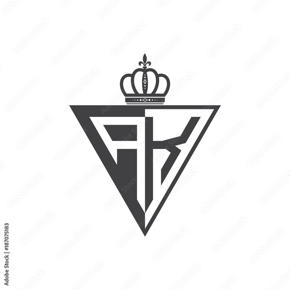 initial two letter half logo triangle black initial two letter half logo triangle black