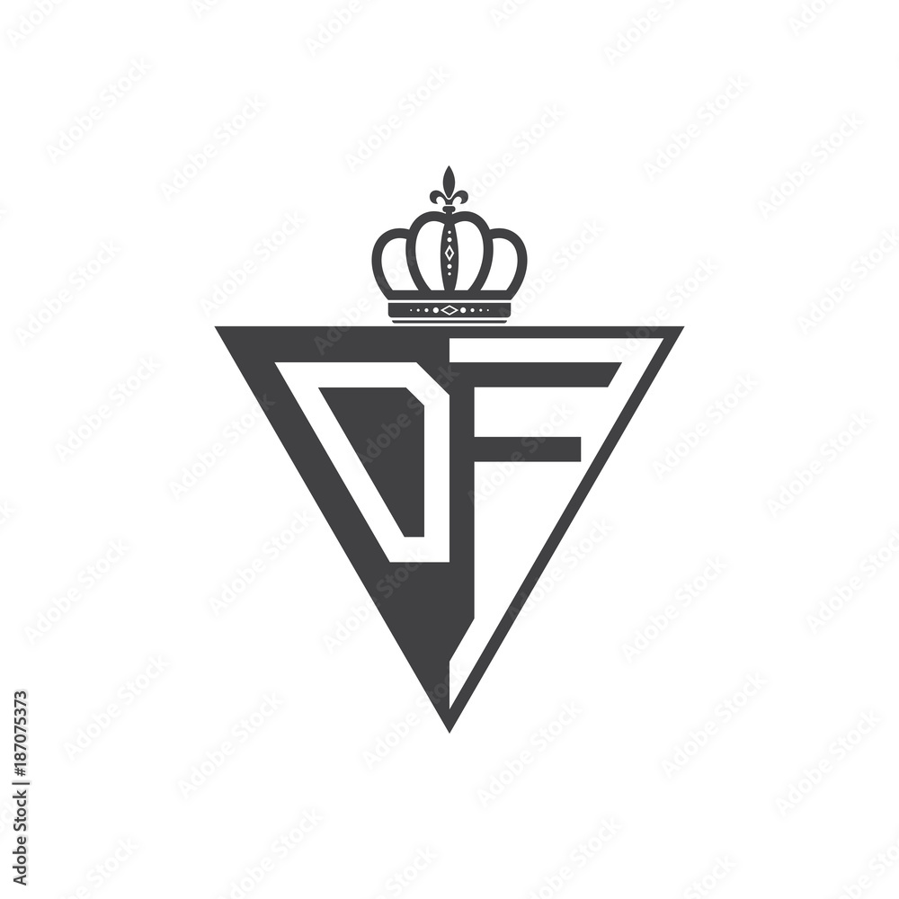 initial two letter half logo triangle black initial two letter half logo triangle black