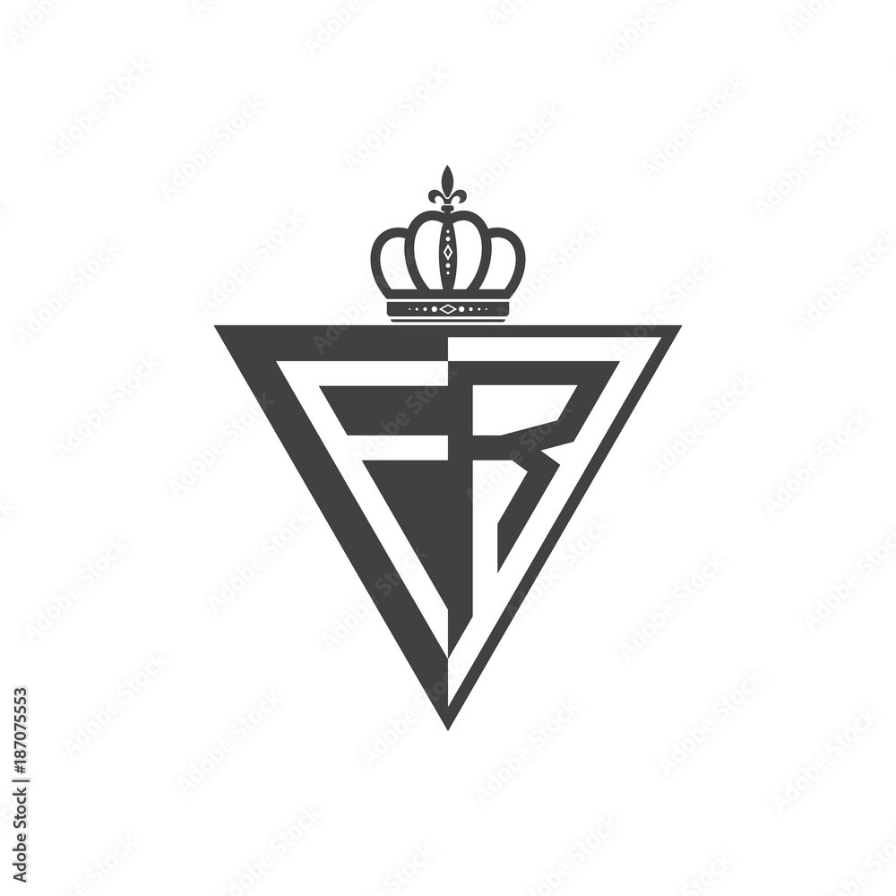initial two letter half logo triangle black initial two letter half logo triangle black