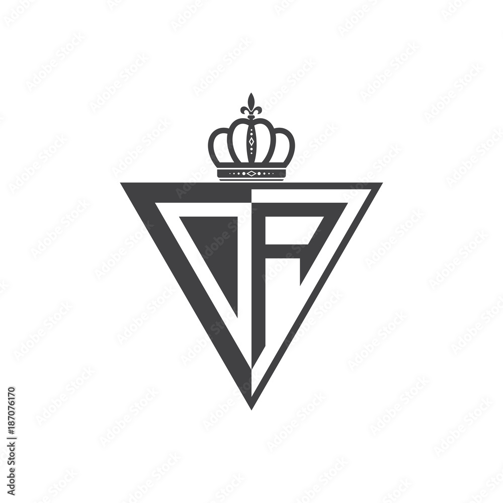 initial two letter half logo triangle black initial two letter half logo triangle black