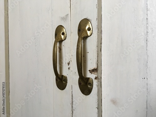 brass door holder