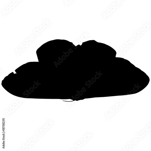 Moth Silhouette Vector Graphics