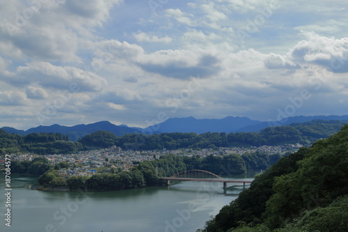 津久井湖の風景