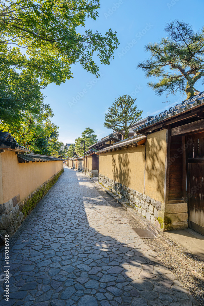 城下町金沢 武家屋敷の風景 城下町金沢 武家屋敷の風景
