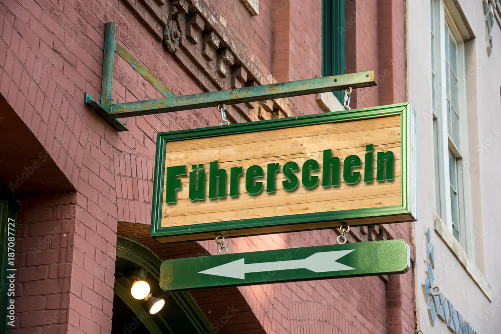 Schild 277 - Führerschein Schild 277 - Führerschein