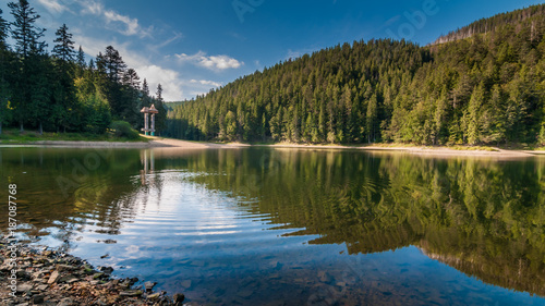 Fototapeta Naklejka Na Ścianę i Meble -  Lake Synevyr. Carpathians. Ukraine.