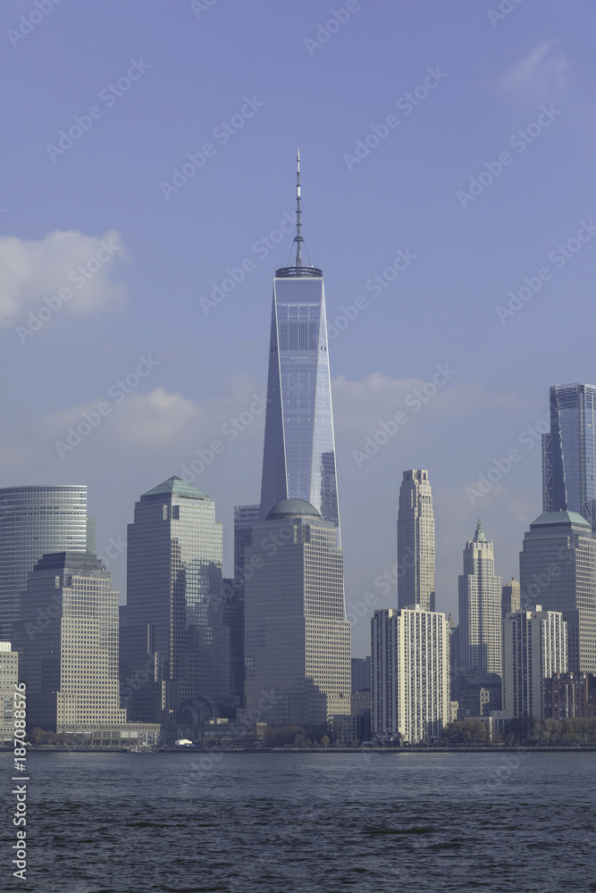 NYC skyline cityscape