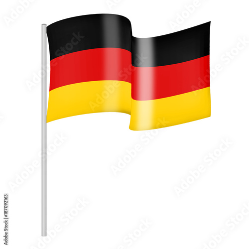 German flag illustration