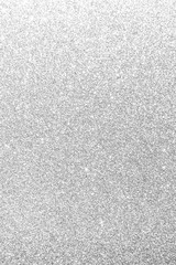 Silver glitter texture background of light white grey metallic Christmas holiday decoration backdrop design element