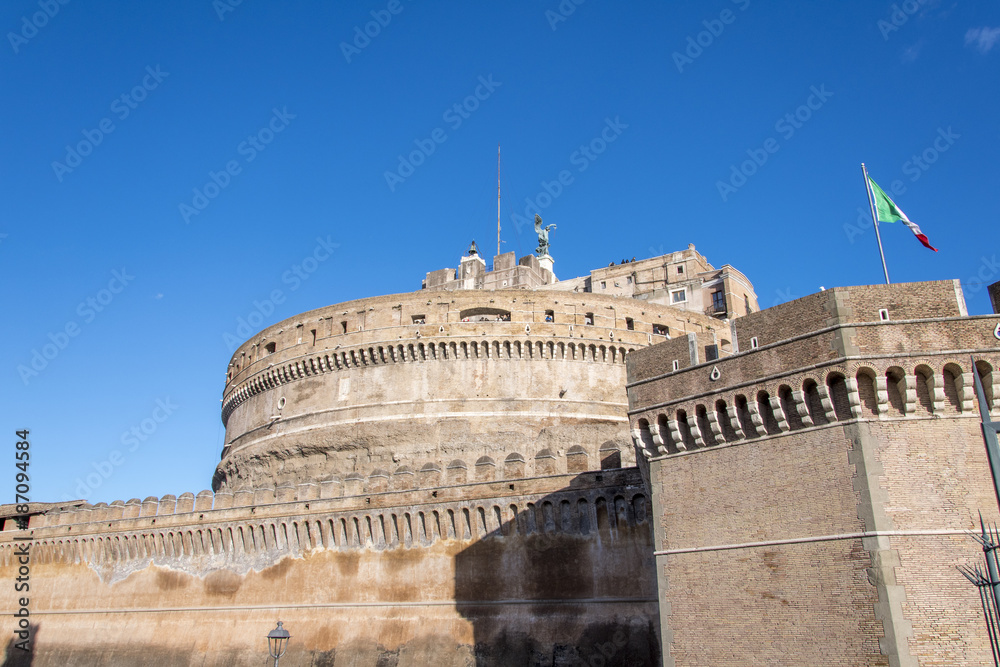 beautiful Rome at Christmas time