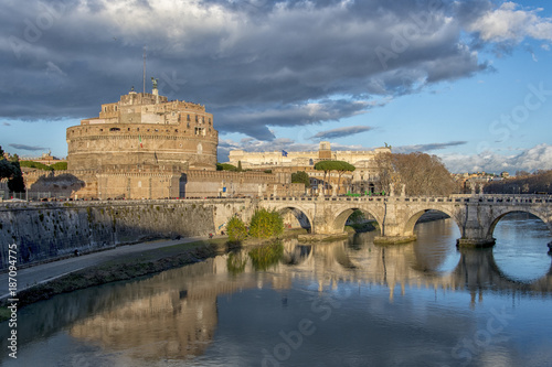 Fotografía beautiful Rome at Christmas time