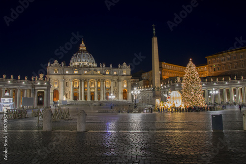 beautiful Rome at Christmas time