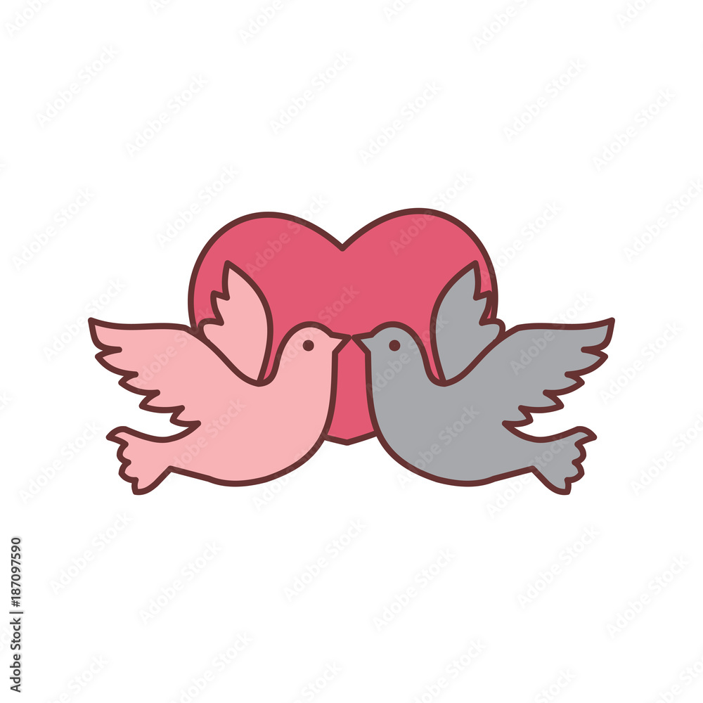 Dove Bird Love Vector Illustration Graphic Dove Bird Love Vector Illustration Graphic