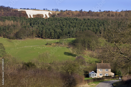 The White Horse at Kilburn - North Yorkshire - Great Britain