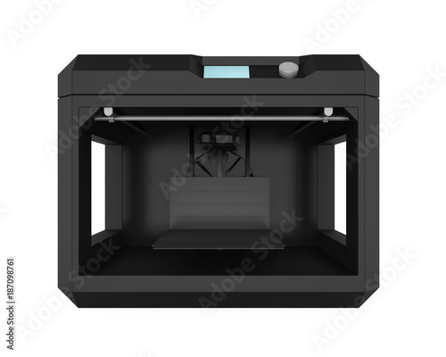 3D Printer Isolated