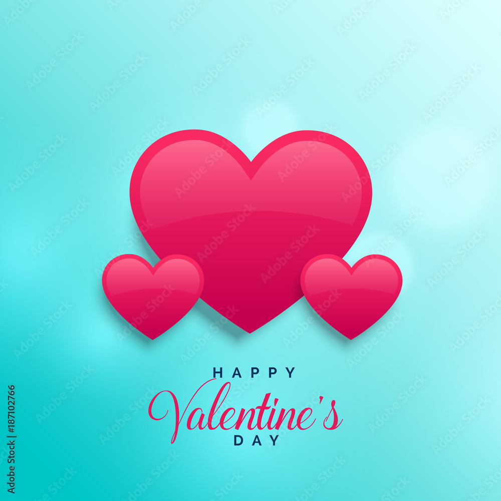 happy valentine's day awesome greeting design