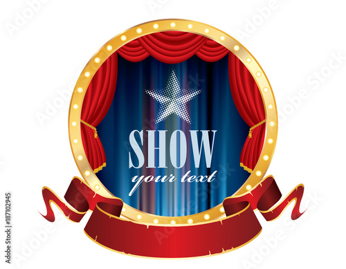 Photography circus show banner
