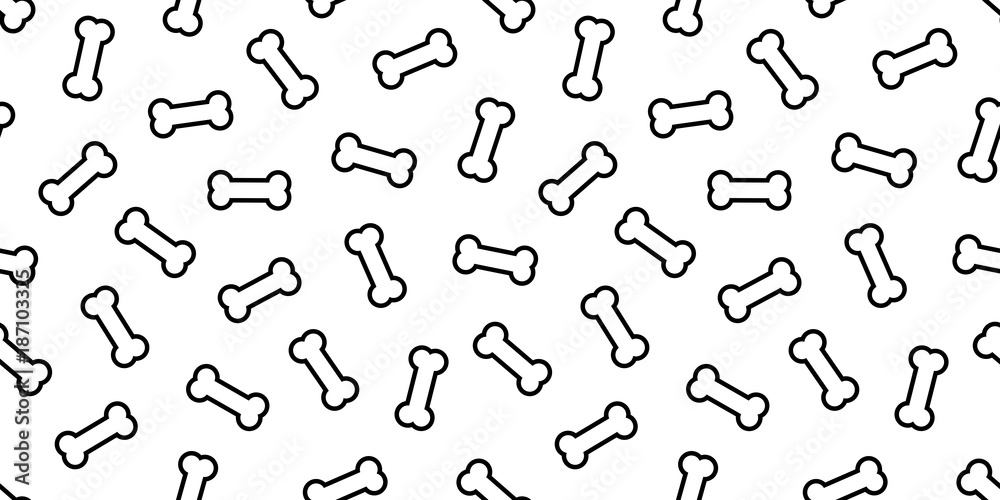 bone Dog Bone bulldog Seamless pattern puppy vector icon background wallpaper white bone Dog Bone bulldog Seamless pattern puppy vector icon background wallpaper white